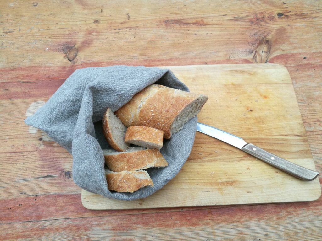 Kuvassa on leipäpussi